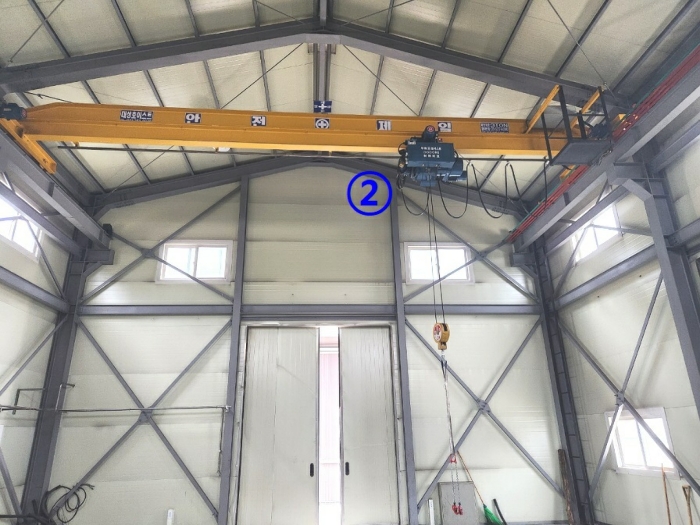기호4 건물 내 제시외 물건 기호②(호이스트 3t)