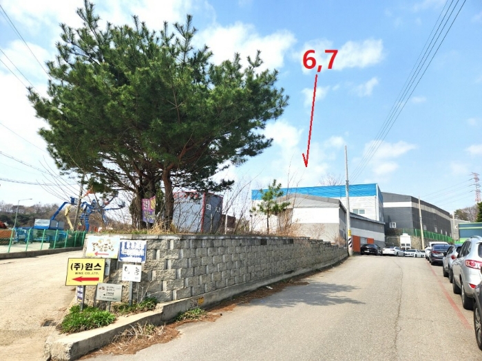 남동측에서 촬영