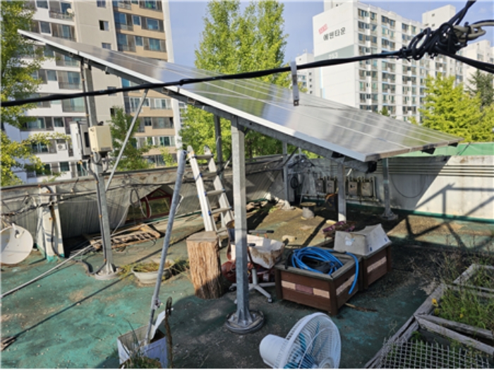 【 옥상 태양광설비 】