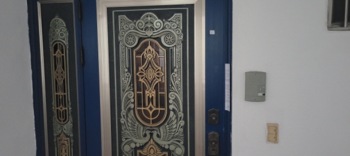 3층 출입구 부동산현황조사 안내문 사진