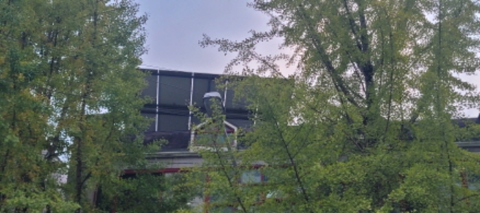 건물 옥상 제시외 태양광 패널장치 사진