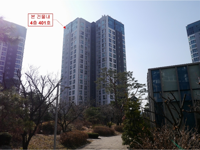 본건동 전경(북측에서 촬영)