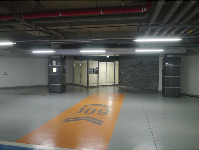 지하1층 109동 공동출입부