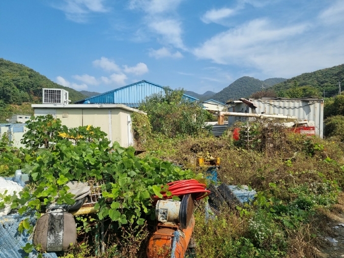 본건 기호(4,5) 남측에서 촬영