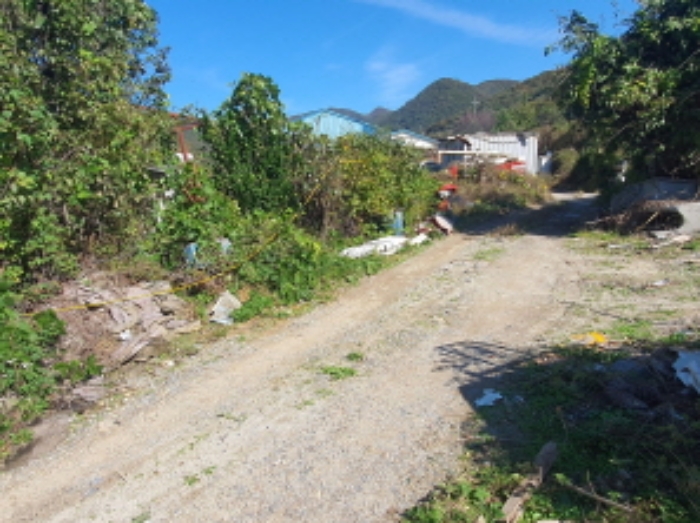 현장사진(토지: 학동리 146-13, 146-1 부근 전경)