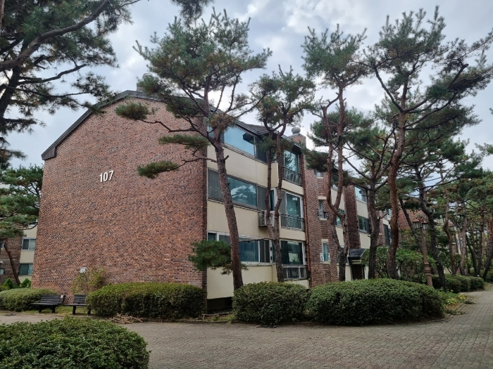 본건 남동측에서 촬영