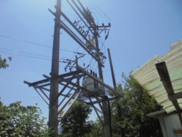 목적물에 기계기구(수변전시설)