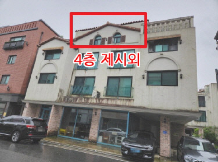 4층 제시외 건물 모습