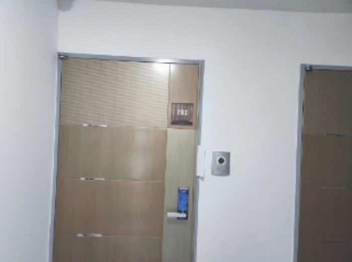 201호 안내문 부착