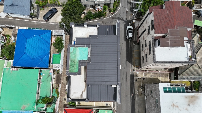 본건 항공 정사사진