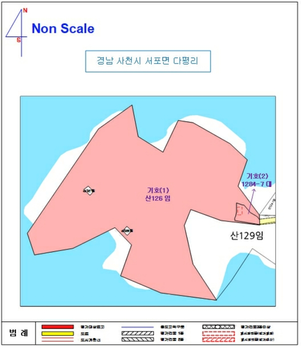 지 적 및 건 물 개 황 도