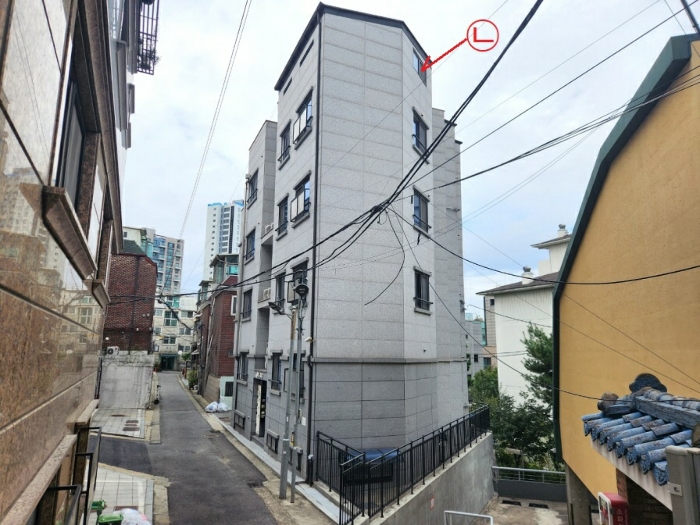 본건 전경(남서측에서 촬영)