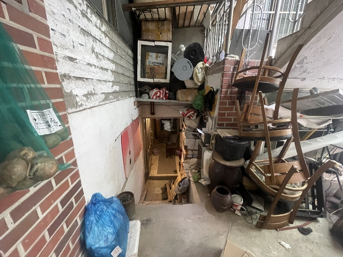 기호(가) 지하층 출입구 전경