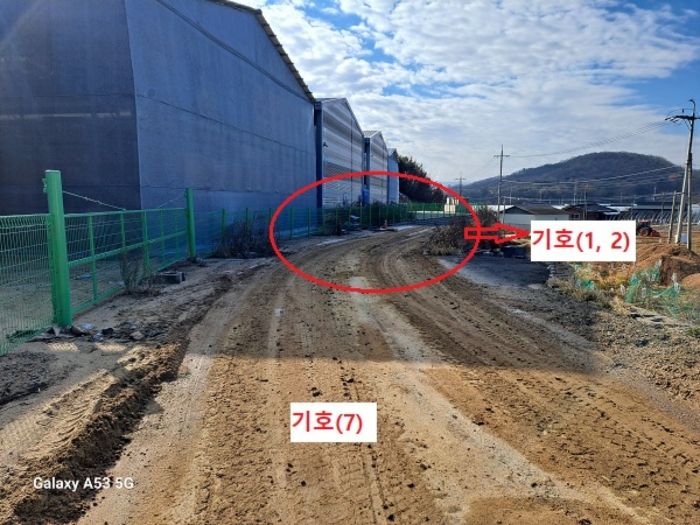 기호(1,2, 7)토지 전경