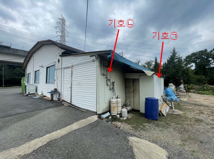 제시외 건물 ㉠,㉡