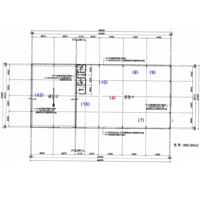 기계기구배치도