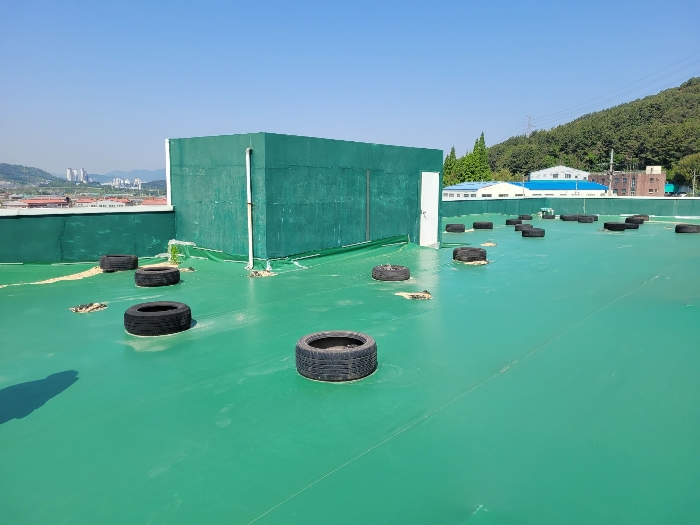 본건 기호 (3) 옥상 계단실 전경