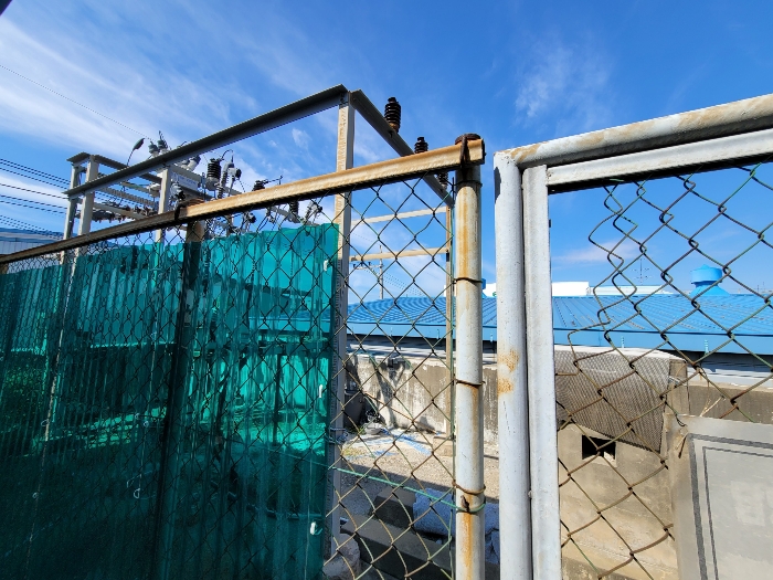본건 수변전설비 전경(좌측)