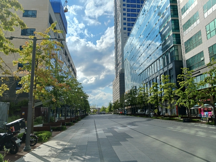 대상물건 도로변