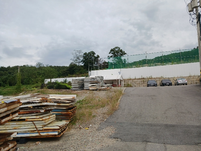 대상물건 기호4일부
 건축자재 야적장