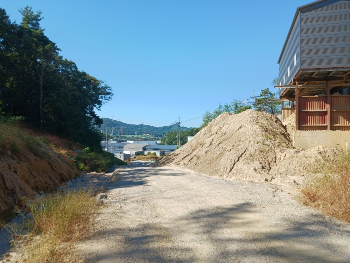 대상물건 기호9 도로및 기호8 도로