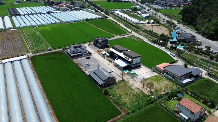 본  건(북동측에서 촬영)