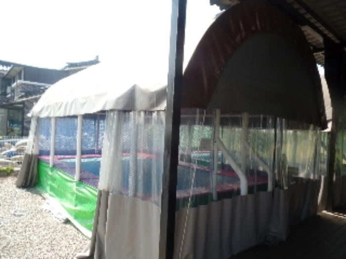 제시외 ㅂ.트램플린시설 1식