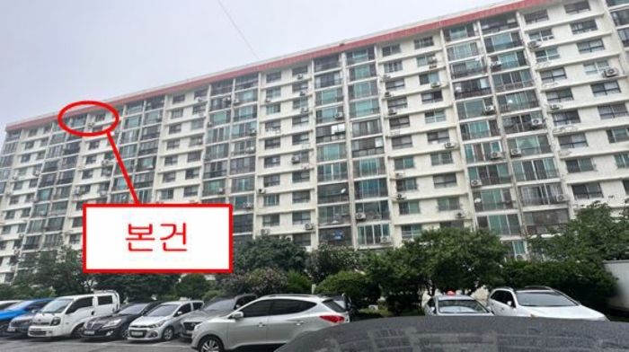 본건전경
(남측에서 촬영)