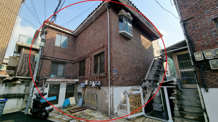 본건 전경(남서측에서 촬영)