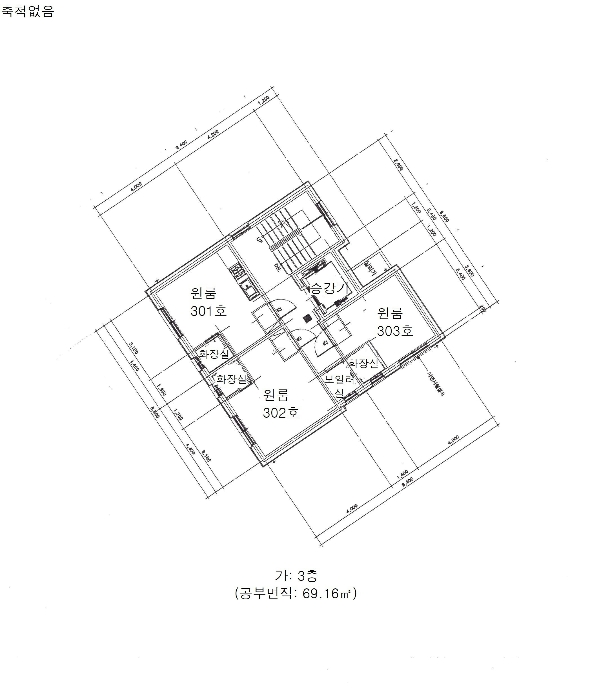 건물개황도 및 내부구조도