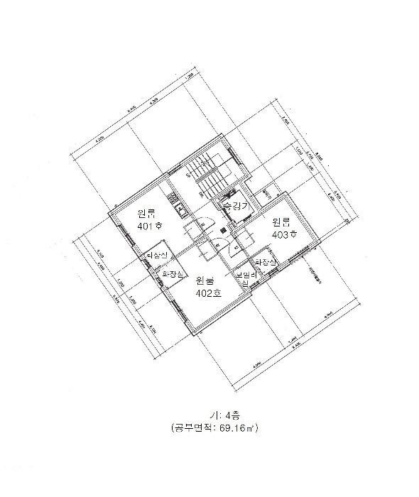 건물개황도 및 내부구조도
