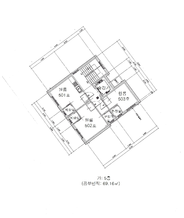 건물개황도 및 내부구조도