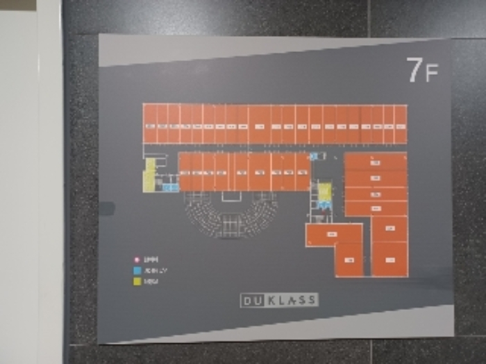 본건1번 한강듀클래스 A동 7층 엘리베이터 앞쪽소재 공장위치도 현황사진 