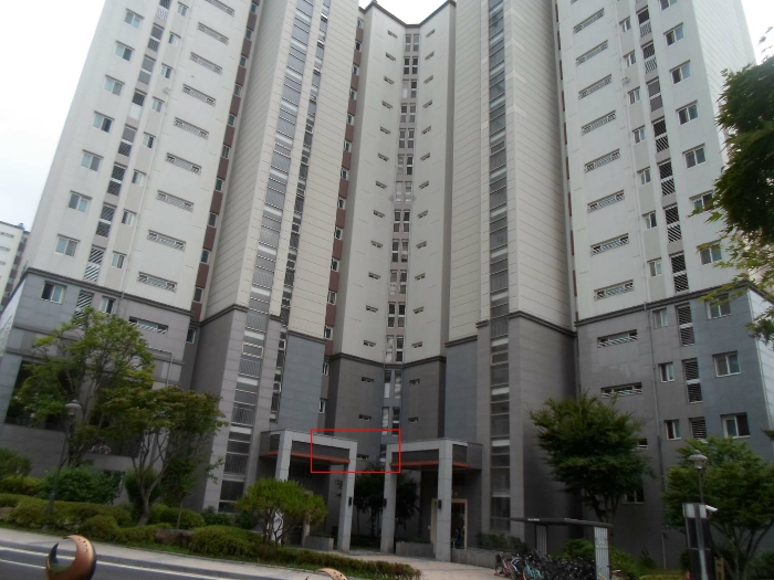 481동 북서측 부근에서 촬영