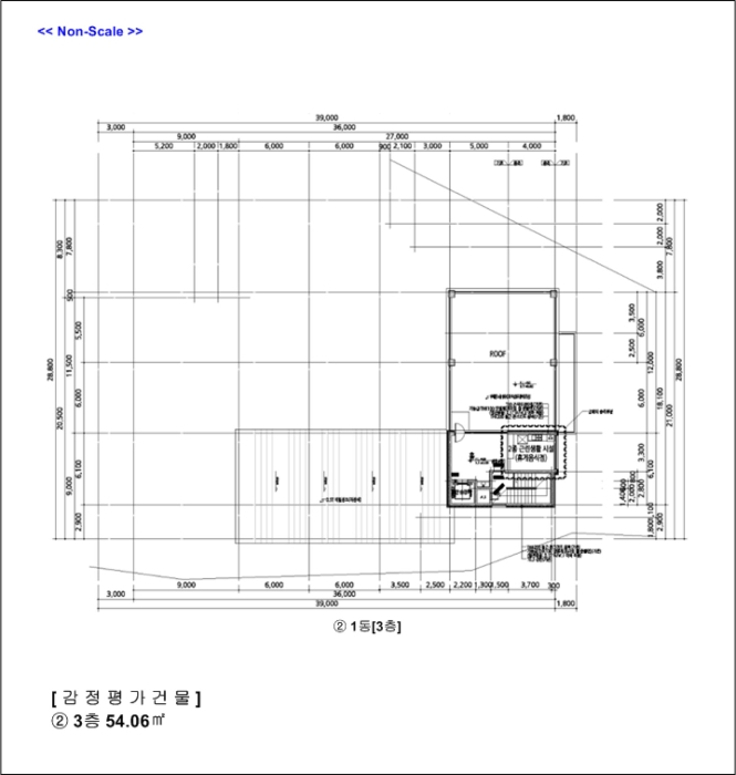 건물개황도 및 내부구조도
