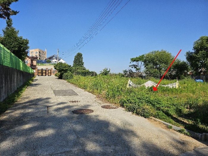 본건 주위환경 (동측에서 촬영)