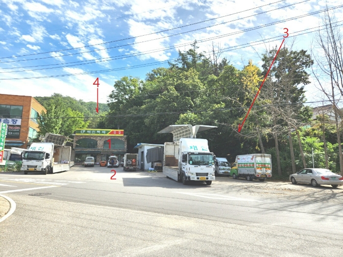 본건 전경(북서측에서 촬영)