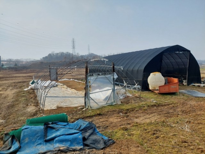 부동산 표시목록 2번 토지- 비닐하우스