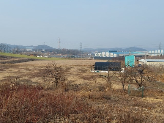 부동산 표시목록 1번 내지 3번 토지(과수원) 전경