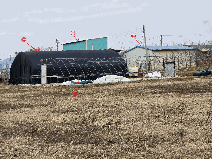 제시외 ㉠ 내지 ㉣ 남측 전경