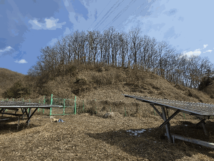 기호8 임야 남서측 전경