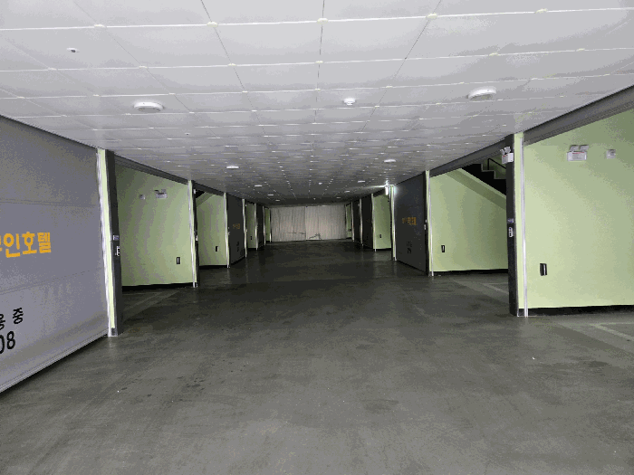 본건( 무인호텔 ) 1층 북측 주차장
