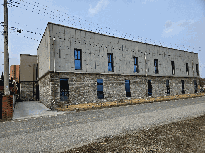 본건( 무인호텔 ) 남서측 전경(前景)