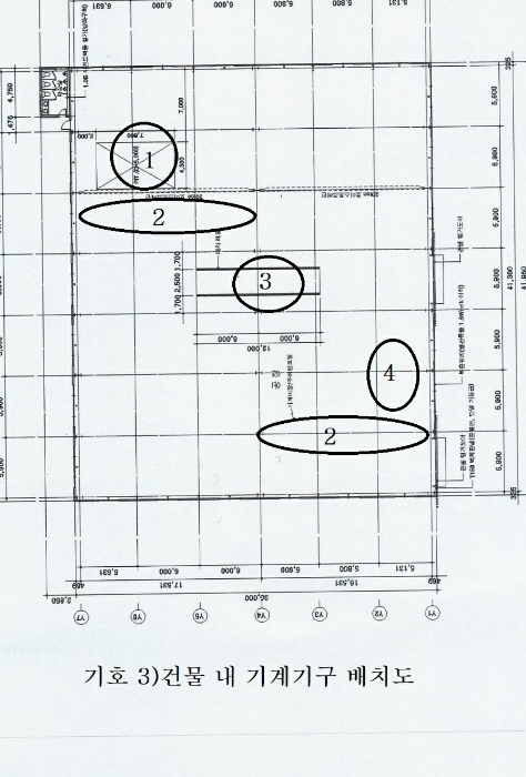 기계기구 배치도