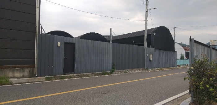 기호 4 지상  철제펜스 및 비닐하우스