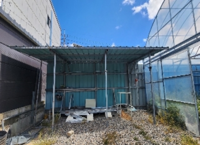 충청북도 옥천군 이원면 건진리 580-7
㉡철골조 슬레이트 지붕