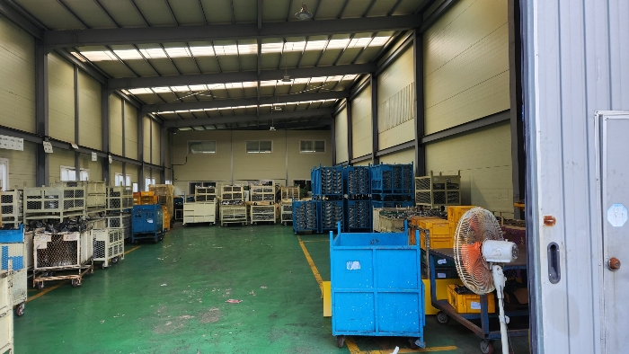 에이동 상차장 내부