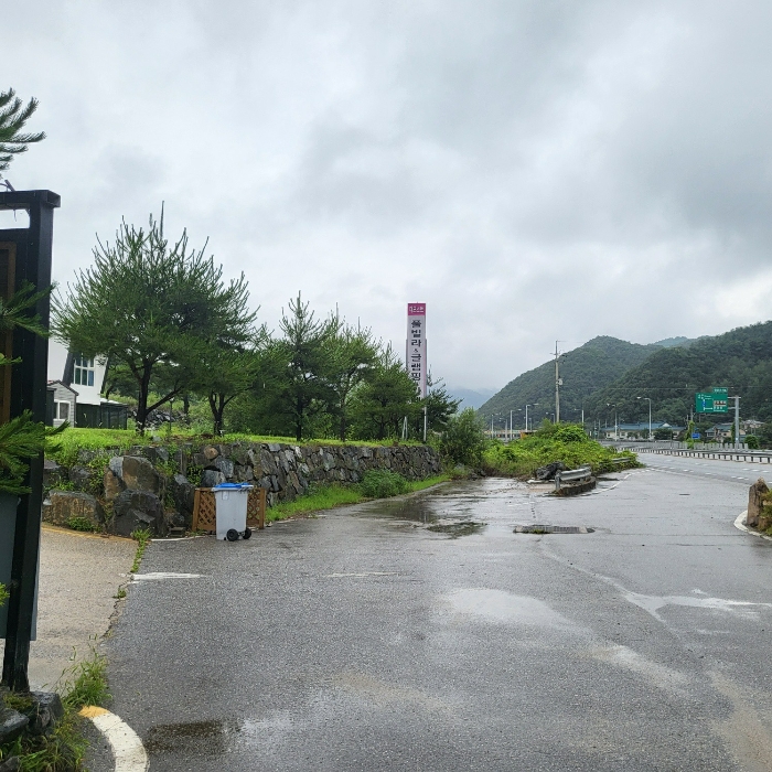 본건 남측 계획관리지역부분 전경