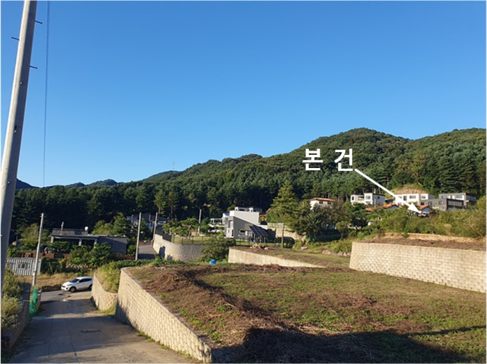 본건 주위 전경(남측 촬영)