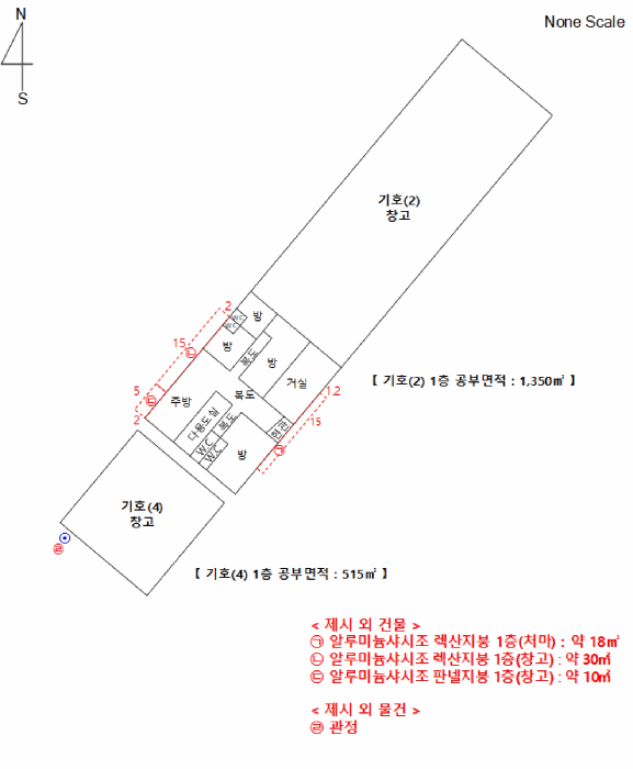 건물개황 및 내부구조도